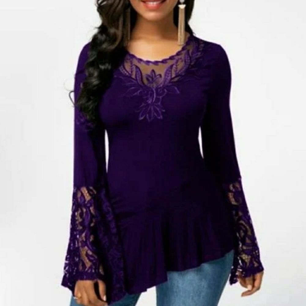 Fashion Lace Blouse